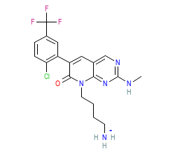 2D structure of the orthosteric ligand