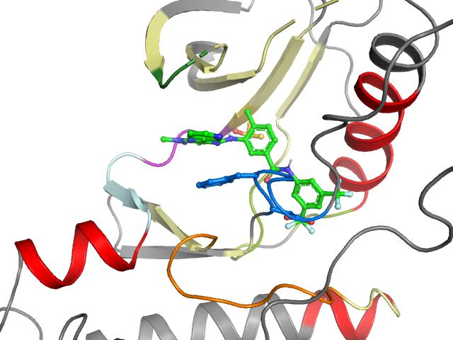 The orthosteric binding pocket