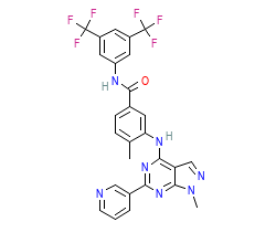 2D structure of the orthosteric ligand