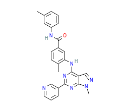 2D structure of the orthosteric ligand