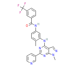 2D structure of the orthosteric ligand