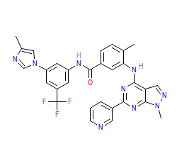 2D structure of the orthosteric ligand