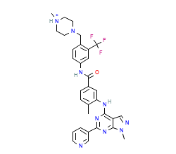 2D structure of the orthosteric ligand