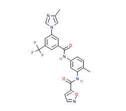 2D structure of the orthosteric ligand