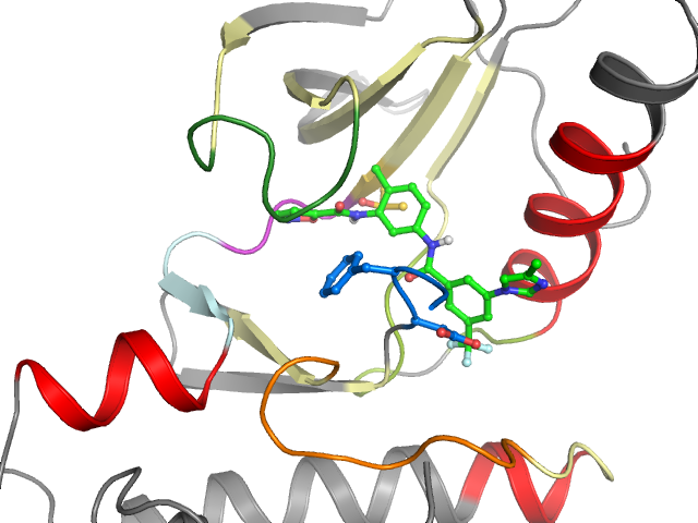 The orthosteric binding pocket