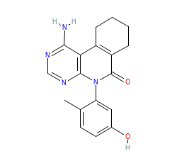 2D structure of the orthosteric ligand