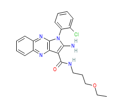 2D structure of the orthosteric ligand