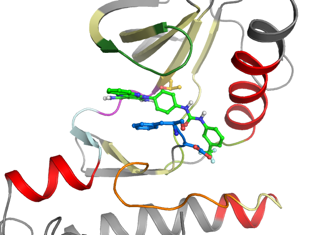 The orthosteric binding pocket