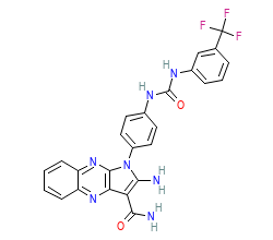 2D structure of the orthosteric ligand