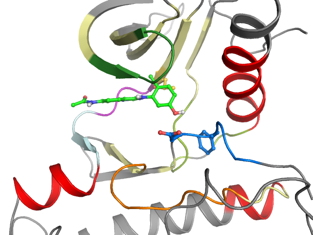 The orthosteric binding pocket