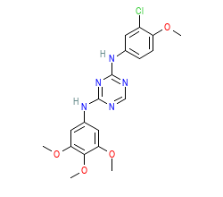 2D structure of the orthosteric ligand