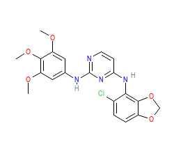 2D structure of the orthosteric ligand