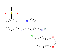 2D structure of the orthosteric ligand