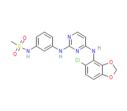 2D structure of the orthosteric ligand