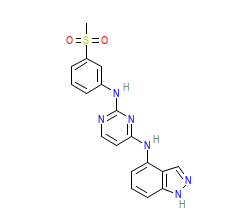 2D structure of the orthosteric ligand