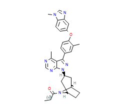 2D structure of the orthosteric ligand