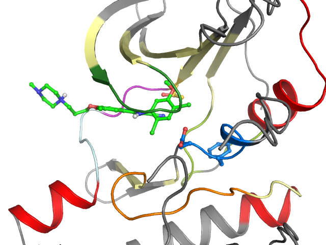 The orthosteric binding pocket
