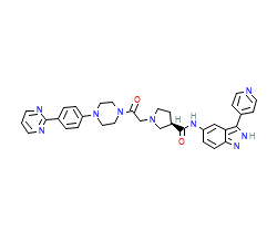 2D structure of the orthosteric ligand