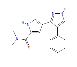 2D structure of the orthosteric ligand