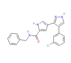 2D structure of the orthosteric ligand