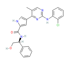 2D structure of the orthosteric ligand