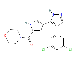 2D structure of the orthosteric ligand