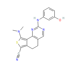 2D structure of the orthosteric ligand