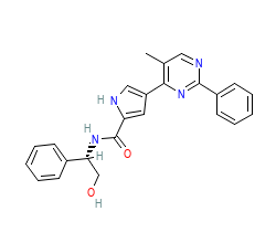 2D structure of the orthosteric ligand