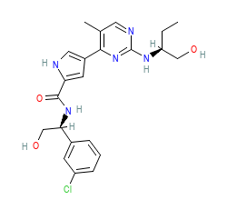 2D structure of the orthosteric ligand