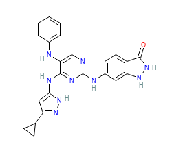 2D structure of the orthosteric ligand