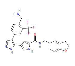 2D structure of the orthosteric ligand