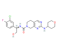 2D structure of the orthosteric ligand