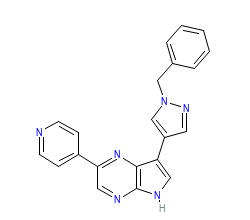 2D structure of the orthosteric ligand