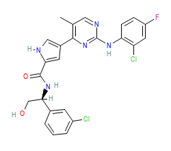 2D structure of the orthosteric ligand