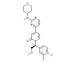 2D structure of the orthosteric ligand