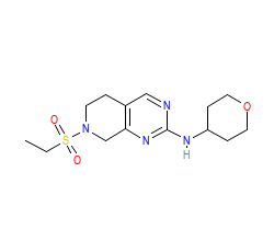 2D structure of the orthosteric ligand