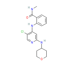 2D structure of the orthosteric ligand
