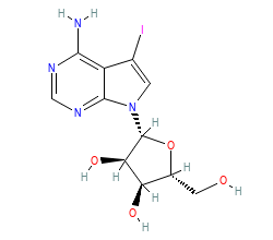 2D structure of the orthosteric ligand