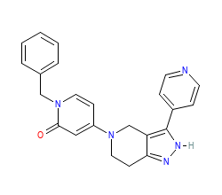2D structure of the orthosteric ligand