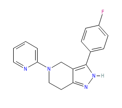 2D structure of the orthosteric ligand