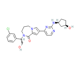 2D structure of the orthosteric ligand