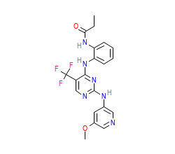 2D structure of the orthosteric ligand