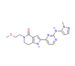 2D structure of the orthosteric ligand
