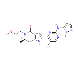 2D structure of the orthosteric ligand