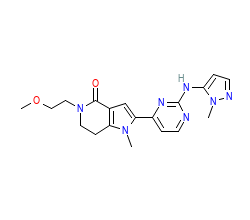 2D structure of the orthosteric ligand