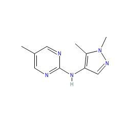 2D structure of the orthosteric ligand