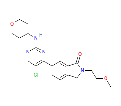 2D structure of the orthosteric ligand