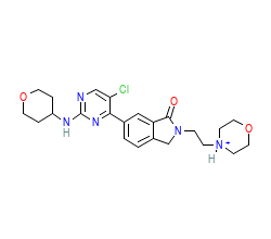 2D structure of the orthosteric ligand