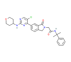 2D structure of the orthosteric ligand