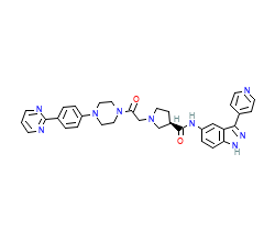 2D structure of the orthosteric ligand